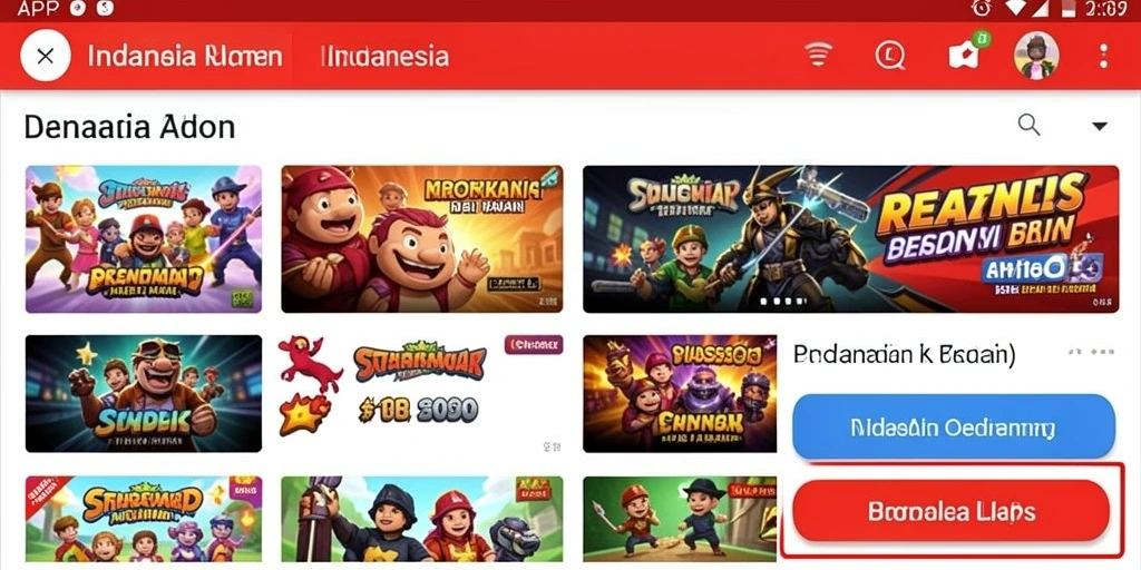 Tampilan antarmuka yang menarik dan user-friendly.