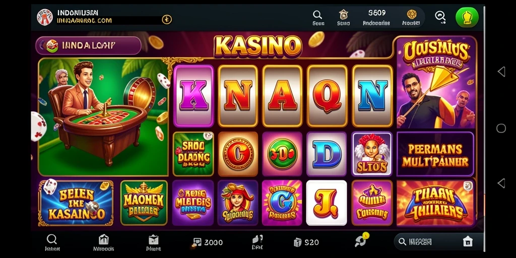 Screenshot menunjukkan antarmuka pengguna yang menarik.