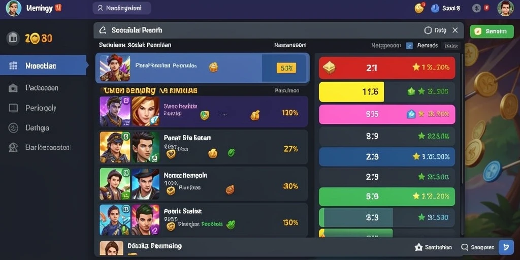 Screenshot 1: Menunjukkan karakter lucu dalam aksi.