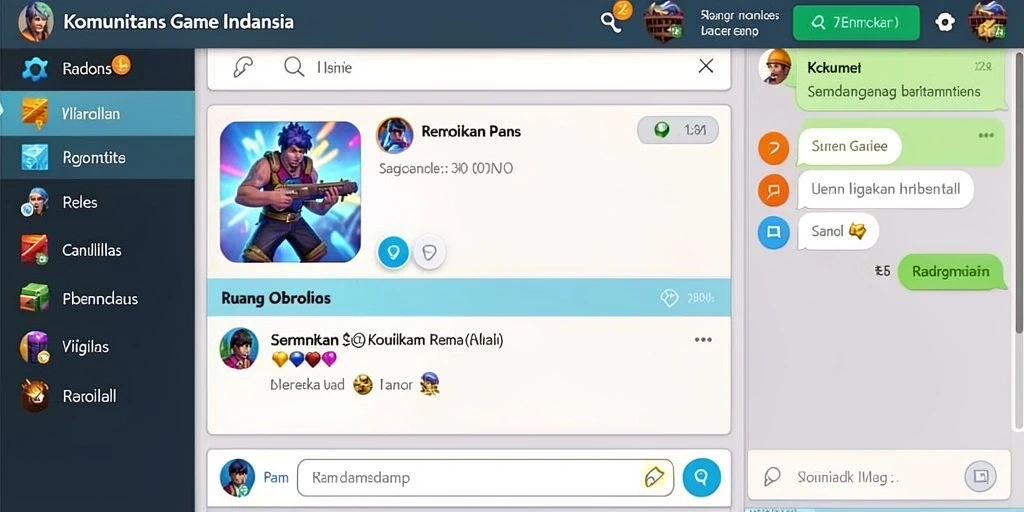 Tampilan antarmuka yang segar dan modern.