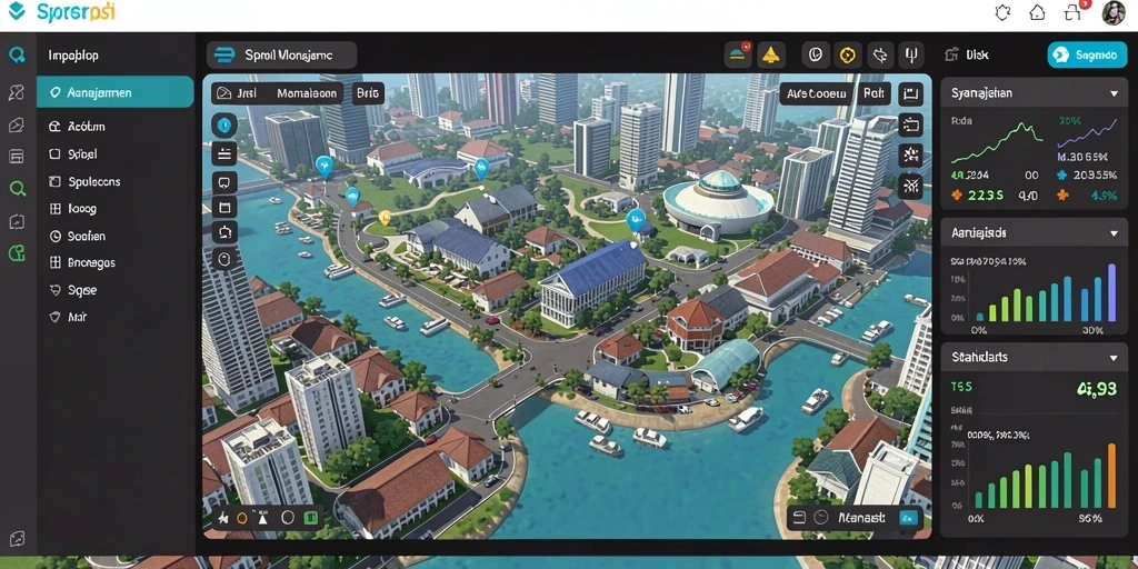 Screenshot menunjukkan grafis game yang menakjubkan.