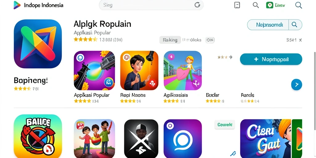 Tampilan awal aplikasi QQNUSA yang menarik.