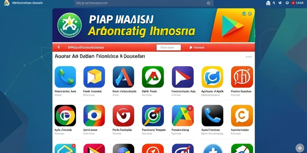 Tampilan awal yang menarik dan penuh warna.