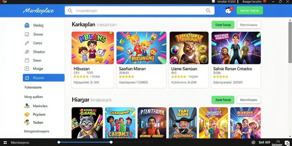 Tampilan antarmuka yang menarik dan mudah digunakan.