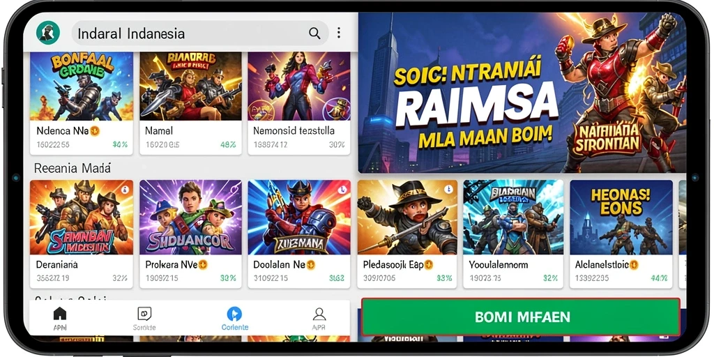Tampilan antarmuka pengguna yang intuitif.